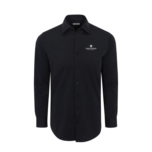 Johns Hopkins Apex Performance Dress Shirt Black