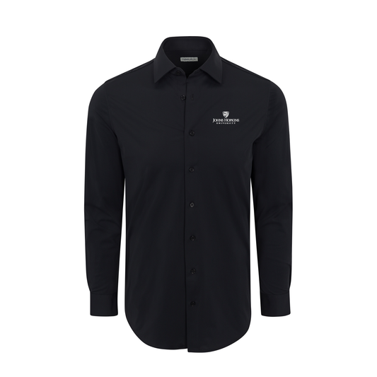 Johns Hopkins Apex Performance Dress Shirt Black