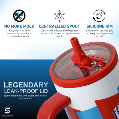 32oz Legend Series Shaker Bottle - ICEE