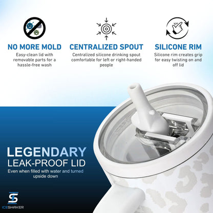 Ice Shaker Legend Series Stainless Steel Shaker Bottles