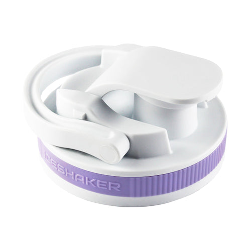 26oz Shaker Lid - White Lid with Mermaid Band