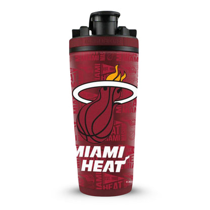 Officially Licensed Miami Heat 26oz Ice Shaker