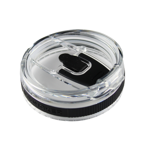 26oz Flex Lid with Straw - Black Band