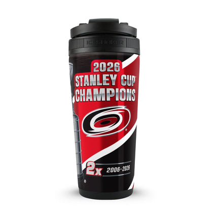 Carolina Hurricanes 2026 Stanley Cup Champions 26oz Ice Shaker