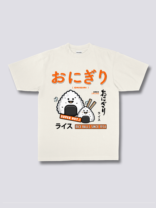 Front Print - Rice Ball T-Shirt