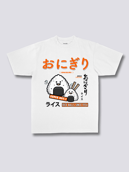 Front Print - Rice Ball T-Shirt