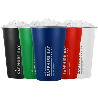 Sapphire Bay Marina Custom 20oz Stainless Steel Cups - 3 Pack