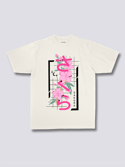 Front Print - Sakura T-Shirt