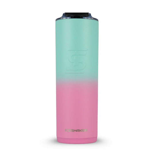 CUSTOM 20oz Skinny Tumbler - Pink Mint Ombre