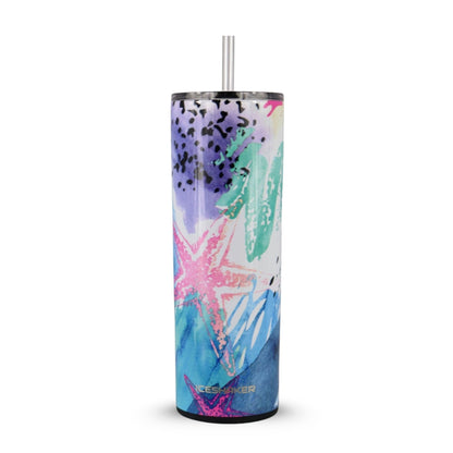 20oz Insulated Skinny Tumbler with Push Down Lid
