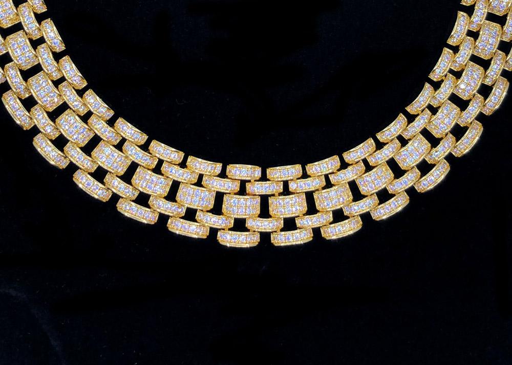 Jubilee Jumbo Hip Hop Bling Bling CZ Iced Out Chain